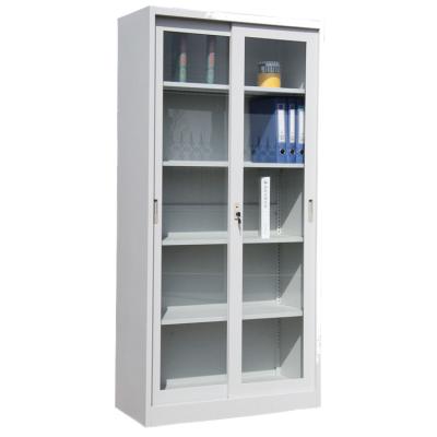 China Modern China Office Furniture Sliding Glass Door Display File Cabinet for sale