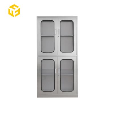 China Modern Stainless Steel Hospital Medicine Cabinet Metal Cabinet for sale