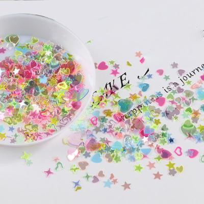 China Nail Art Decoration .clothes. Clothes. Decorations. heart Plum Flakes Sequins Makeup Sequins 1kg Crystal Nail Sequins Mixed Star for Nails Art Manicure, wedding decor confetti for sale