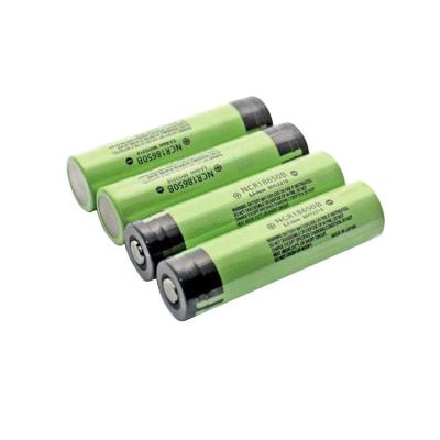 China Toys Bulk Panasonic 3.7v 3.6V 18650B Li-Ion Bateria Cell 2200 mah 2600 mah 3000mah 3400 mah 3500 mah lithium on 18650 batteries for sale