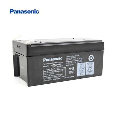 China Rechargeable Battery LC-R123R4 Panasonic 12v 3.4Ah Backup or Solar Cycle UPS Battery for sale