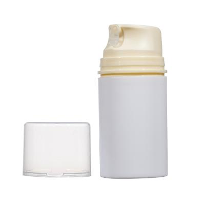 China 35g/50g/75g/100g/150g Cosmetic Airless Lotion Bottle Plastic Airless Pump Bottle for sale