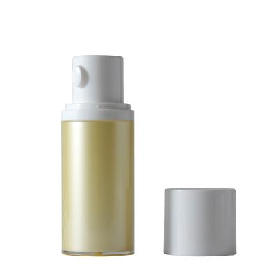 China 45ML 75ML Matte Yellow Cosmetic Lotion Packaging Container Flip Top Cap Empty Plastic Lotion Bottles for sale