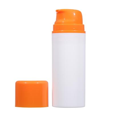 China 30ml 50ml 75ml 100ml 120ml 150ml Cosmetic Empty Plastic Airless Lotion Pump Bottle for sale