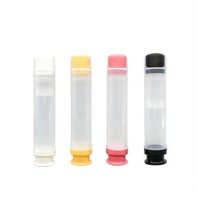 China Custom 90ml Bottle Manufacturer Cosmetic Empty Plastic Toothpaste Dispenser Bottle PP Airless Pump Bottle for sale