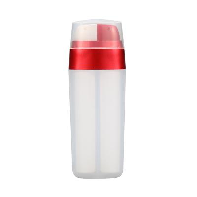 China Dual Chamber Cosmetic Pump Factory Price Factory Price Airless Pump Bottles Multi Chamber 2 in 1 Bottle Lotion Bottle - Buy Double Cham for sale