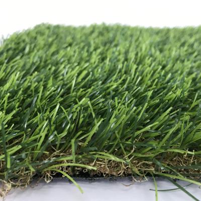 China 35mm Wholesale Green Coffee color Synthetic Turf Artificial Lawn Ornaments Garden Grass for sale