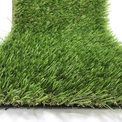 China LW06 Soft yarn C shape turf 30mm Outdoor Artificial grass carpet for Garden playground for sale