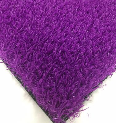 China Colorful Turf Blue Yellow Red Purple Artificial Grass Carpet for Decoration for sale