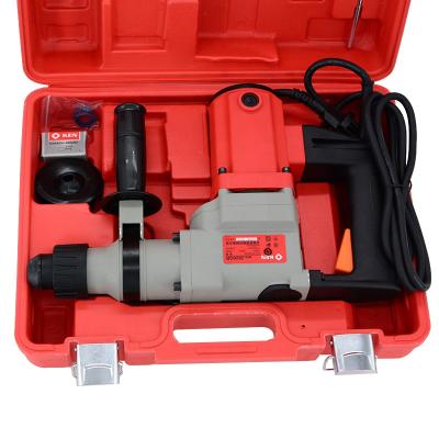 China Comfortable extended with you Zheng Electric Hammer Drill Positive and Negative Rotation Hammer 750w Triple Function Electric Rotary Drill Bit for sale