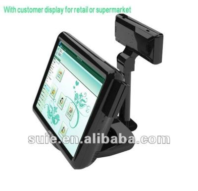 China 2 * 20 VFD Cash Register Touch Screen , Pos Touch Screen Monitor for sale