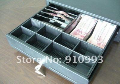 China Keylock Pos Cash Drawer Heavy Duty Metal For Supermarket Payment for sale