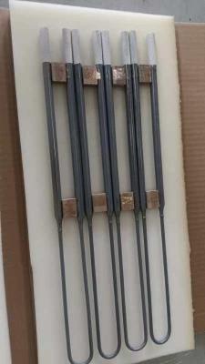 Chine Molybdenum Disilicate Electric Heating Element straight U W type Mosi2 Heater For furnace à vendre