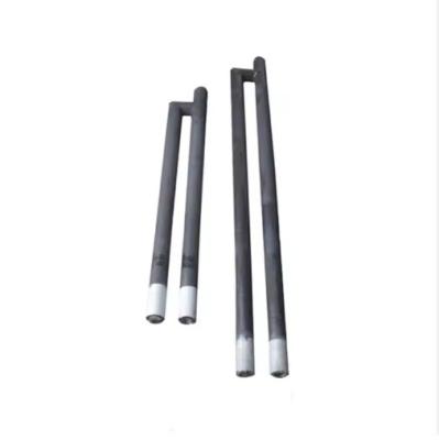 China 1800 U Type Sic Rod Heater Siliciumcarbide Verwarming Elektrisch verwarmingselement Te koop