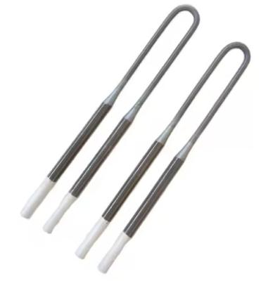 China Molybdenum Disilicide Electric Heating Element Straight U W Type Mosi2 Heater For Furnace à venda