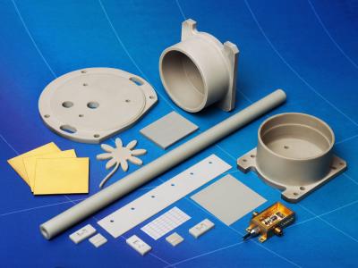 China Dichte AIN Aluminum Nitride Ceramicss 3.31g/Cm3 der Stärke-2100MPa zu verkaufen