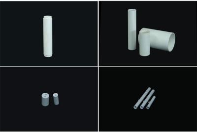 China 2.0-2.1g/Cm3 de Ceramische Buis van het boriumnitride voor Gesmolten Metaal Behandeling Te koop