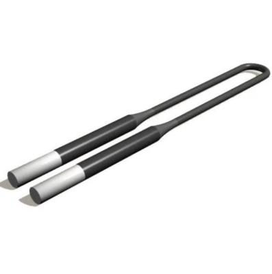 China 1450 Degree Sic Rod Heating Element U Type 99.9% High Purity zu verkaufen