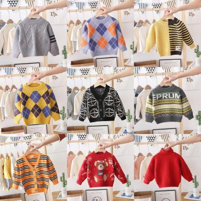 China Manufacturer Anti-Shrinkage Supply Custom Baby Sweaters Kids Children Kids Crew Neck Toddler Boy Sweater for sale