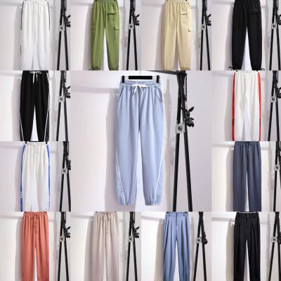 China Women High Waists Ladies Long Casual Wide Leg Palazzo Pants Viable Jeans Pants Trousers Plus Size for sale