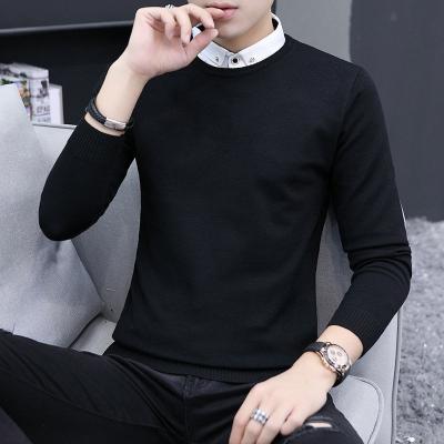 China 2022 Spring Amazon Hot Sale Anti-Wrinkle Plus Size Pullover Mens Sweaters Knitwear Ribbed Turtle Neck Knit Mens Sweaters for sale