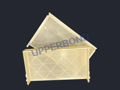 China Cigarette Tray Filter Rod Plastic Trays Holder For Cigarette Machine MK8 / MK9 for sale