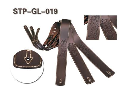 China GUITAR artificial leather guitar strap for sale