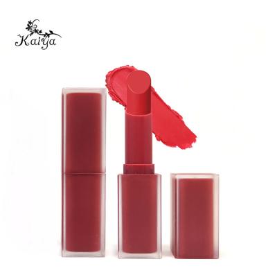 China Labiales Waterproof Wholesale Private Label Lipstick Vegan Long Lasting Matte Lipstick Cosmetic for sale