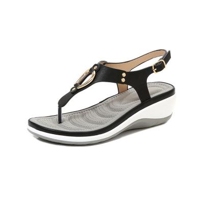 China Fashion Trend Design Attractive Women's Flat Trendy Sandals For Women's Shoes for sale