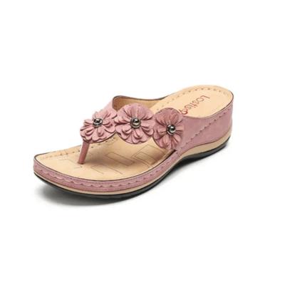 China Fashion Trend Wholesale PU Slippers High Quality Leather Trending Shoes For Ladies for sale