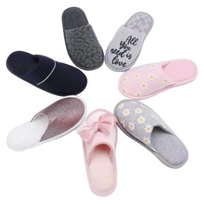 China Comfortable and soft fashion trend to keep warm in the winter winter home women's slippers for sale