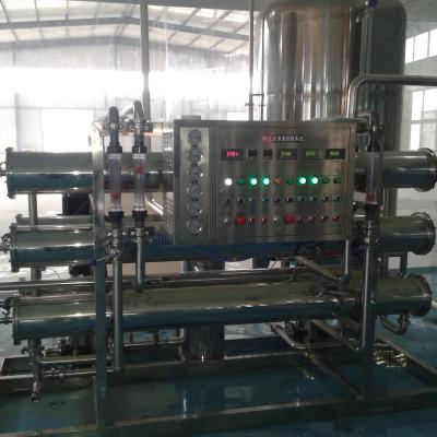 China Hotels 4000LFull Automatic Stainless Steel RO Reverse Osmosis Device,High Purity Reverse Osmosis Pharmaceutical Water System for sale