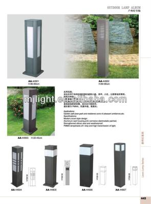 China 220V energy saving bollard lights light pole for garden AA-44901-44907 for sale