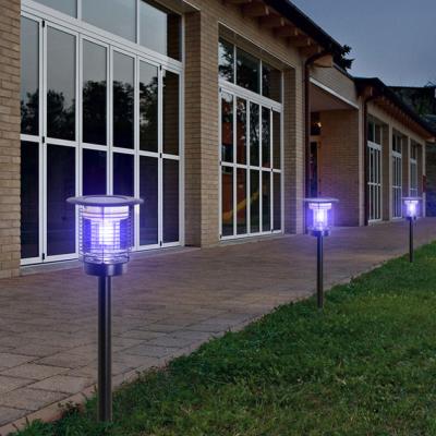 China Solar Powered LED Lamp Solar Powered Auto Lamp Outdoor Garden Pillar Mosquito Killing Lawn Garden Walkway Landscape Lighting for sale