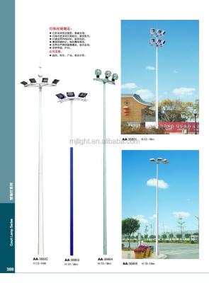 China Professional Manufacturer of 18m High Mast Lighting Road for Football Field with Full Set Production Line for sale