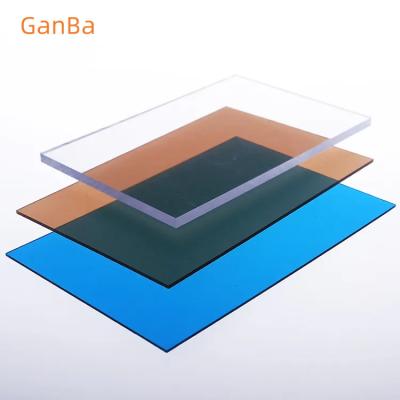 China Anti Scratch Modern Hard Solid Polycarbonate Sheet Acrylic Product 10mm Stain Sheet Sample for sale