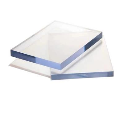 China High strength roofing solid sheet polycarbonate sheet with high light transmittance and effective UV insulation solid sheet construction material for sale