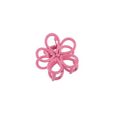 China Candy color flower new ALLOY bottoms beautiful grabs hair clip plugs girl heart sweet back hair clip head scoop hair is acted the role of for sale