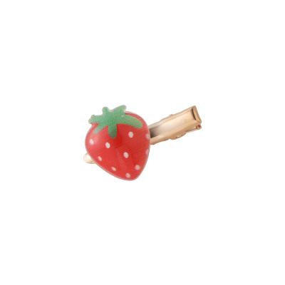 China Sweet hairpin Mori Girl Braided Clip ALLOY strawberry bangs cut small Japanese and Korean hairpin clip headdress hair accessories for sale