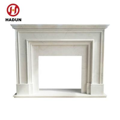 China European style stone fireplace low price mantel line for sale