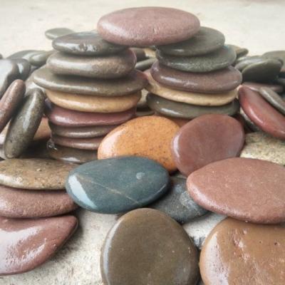 China Natural& Eco - Friendly Natural Soft Surface Arts And Crafts Of Rock Painting Pebbles For Kid Painters for sale