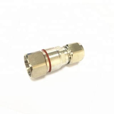 China Low PIM -150dBc 50 Ohm N RF Male RF Connector For Super 1/2” Flexial Cable for sale