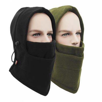 China Sports Men Winter Fleece Hat Skiing Camping Hunting Tactical Hat Women Mow Thermal Face Mask Skull Cap Balaclava Hat for sale