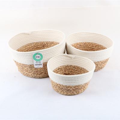 China 2022 New Apparel Manufacturer Wholesale Dirty Cotton Laundry Hand - Woven Storage Baskets for sale