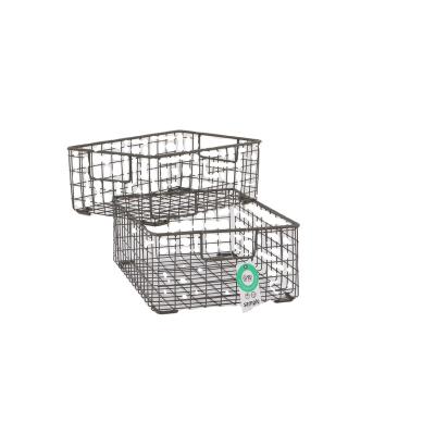 China Kitchen Competitive Price Multifunctional Nordic Woven Rope Storage Basket for sale