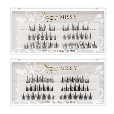 China Bonded Group Lash Eyelash Extension Long Individual Heat Soft Natural 100% Hand Made Diy Natural for sale