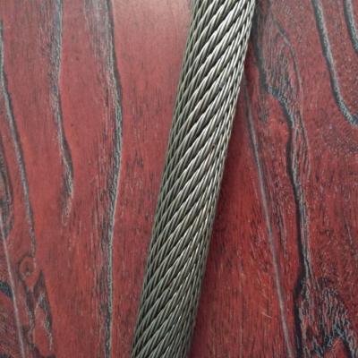 China Steel Wire Rope 35wx7 Steel Wire Non Spinning Ungalvanized Rope for sale