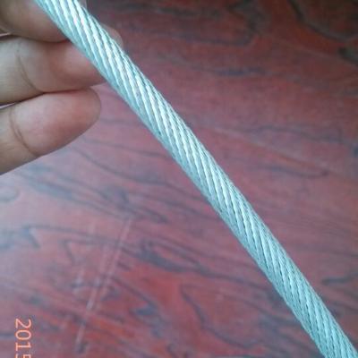 China Rope Galvanized 19x7+IWSC-6.0mm Steel Wire Rope for sale