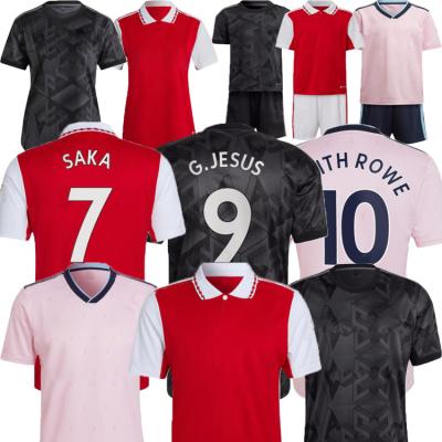 China Wholesale Thai Breathable Comfortable Quick Dry 22/23 New Pattern Quality Clubs Soccer Jersey Football Shirt For MEN+Kids+Women for sale