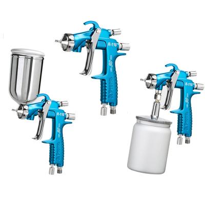 China prona R-110 manual paint spray gun finish spray gun for hardware furniture and plastic parts 0.8/1.0/1.3/1.5/1.8 mm for sale